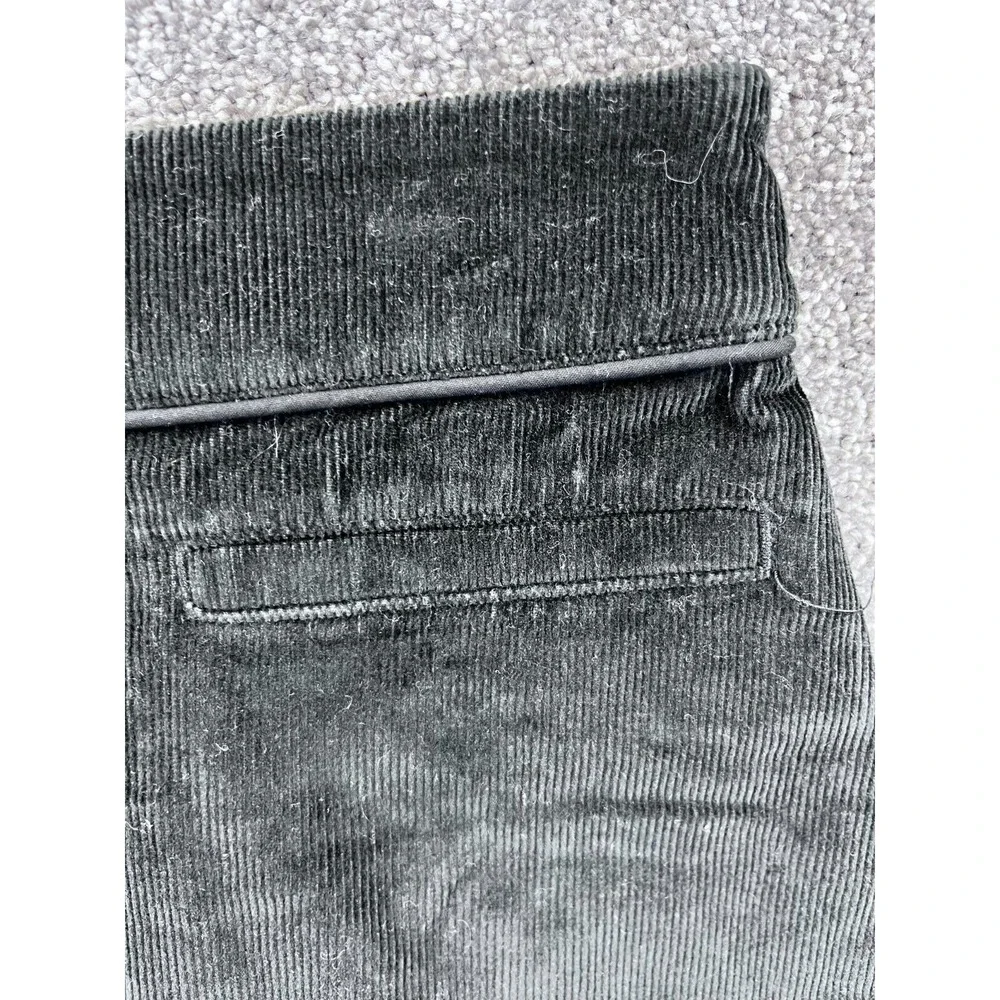Wilfred Free Skirt Women's Size 4 Karmen Corduroy Button Front‎ Mini Black NWT
